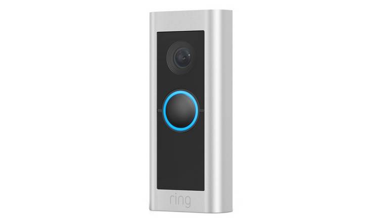 Buy Ring Pro 2 Hardwired Video Doorbell Silver Doorbells Argos