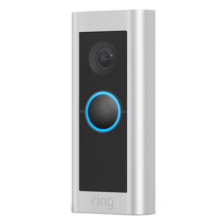 Ring Pro 2 Hardwired Video Doorbell - Silver 0