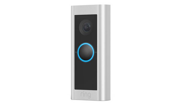 Ring Pro 2 Hardwired Video Doorbell - Silver