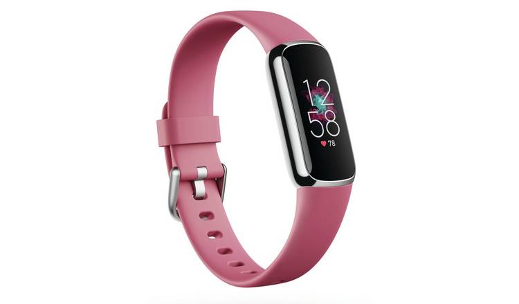 Fitbit Luxe Smart Watch - Platinum Orchid