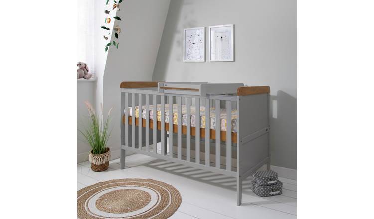 Buy Tutti Bambini Rio Cot Bed Changer and Mattress Grey Argos