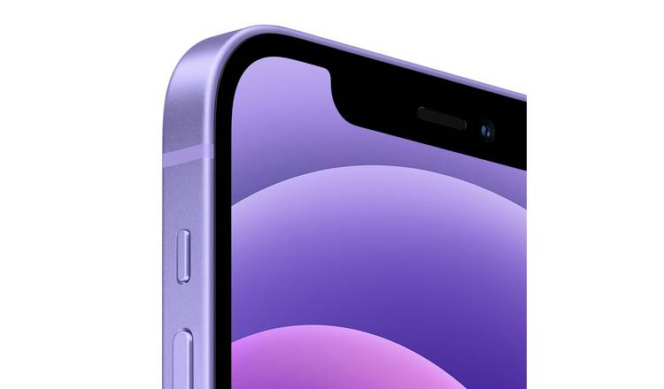 Buy SIM Free iPhone 12 5G 128GB Mobile Phone - Purple | SIM free