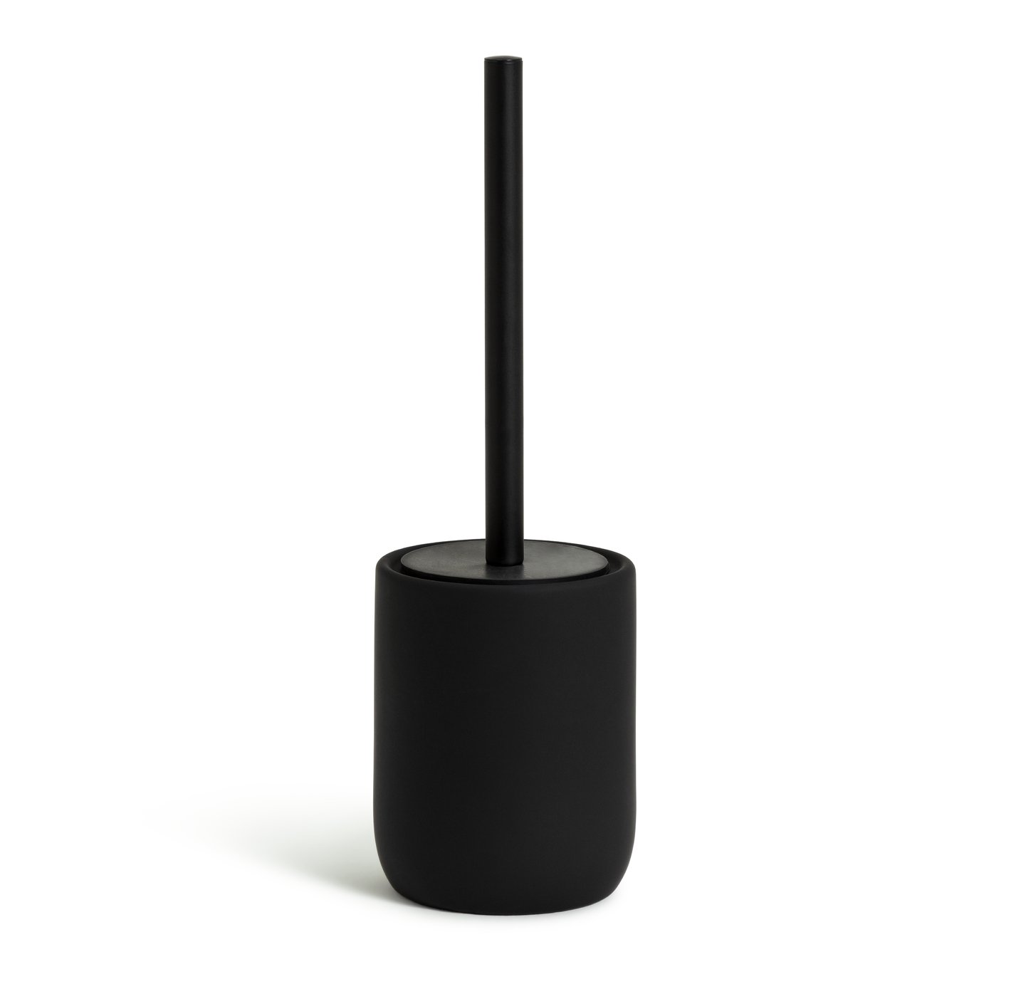 Habitat Soft Touch Toilet Brush - Black