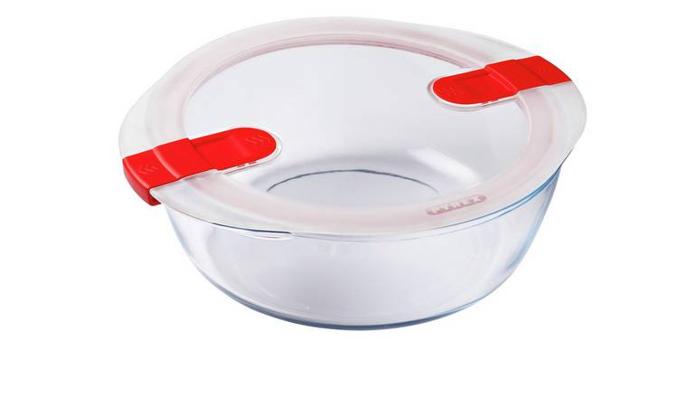 Round glass baking clearance dish