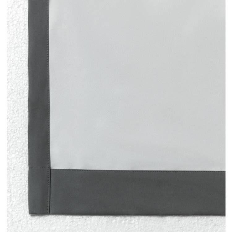 Habitat Blackout Plain Pencil Pleat Curtains - Grey 0