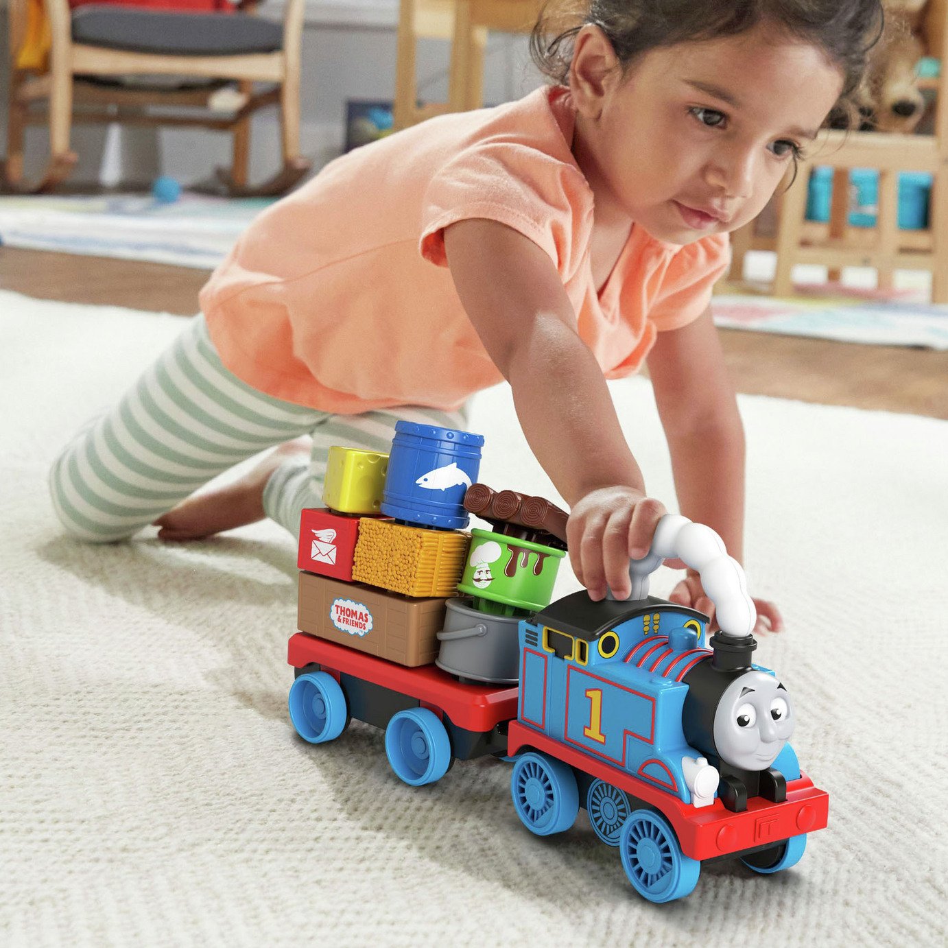 Thomas & Friends Wobble Cargo Stacker Train review