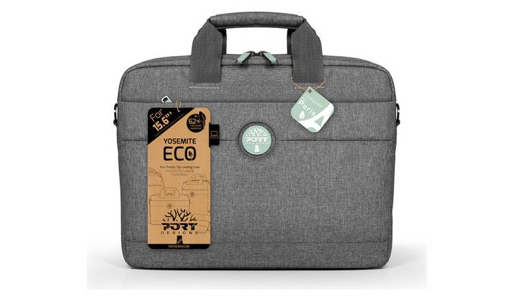 Buy Port Designs Yosemite Eco 15.6 Inch Laptop Bag Grey Laptop bags cases and sleeves Argos