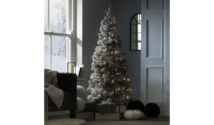 Habitat 6ft Cashmere Christmas Tree - Grey