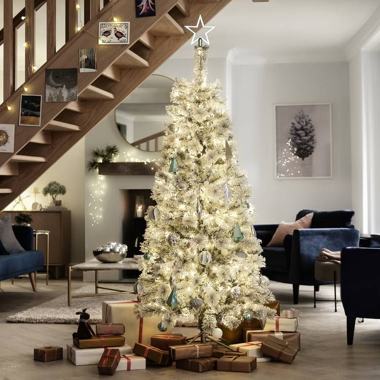 Habitat 6ft Cashmere Christmas Tree - Grey 0