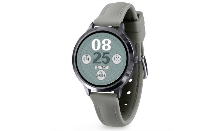 Reflex Active Spectra Cool Grey Silicone Strap Amoled Smart Watch