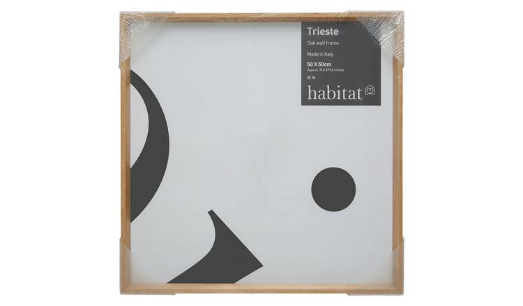Habitat Trieste Picture Frame - Oak - 52x52cm
