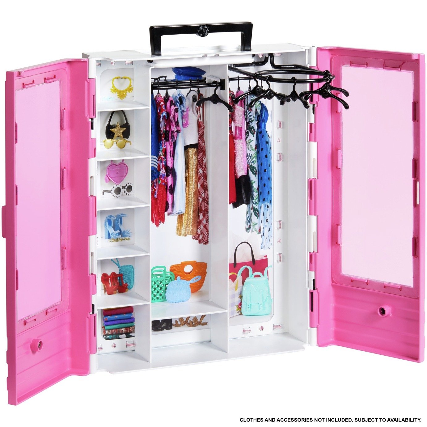 barbie wardrobe argos