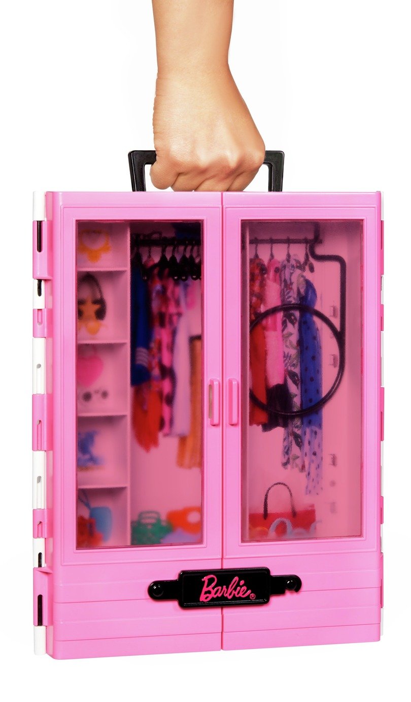 barbie wardrobe argos