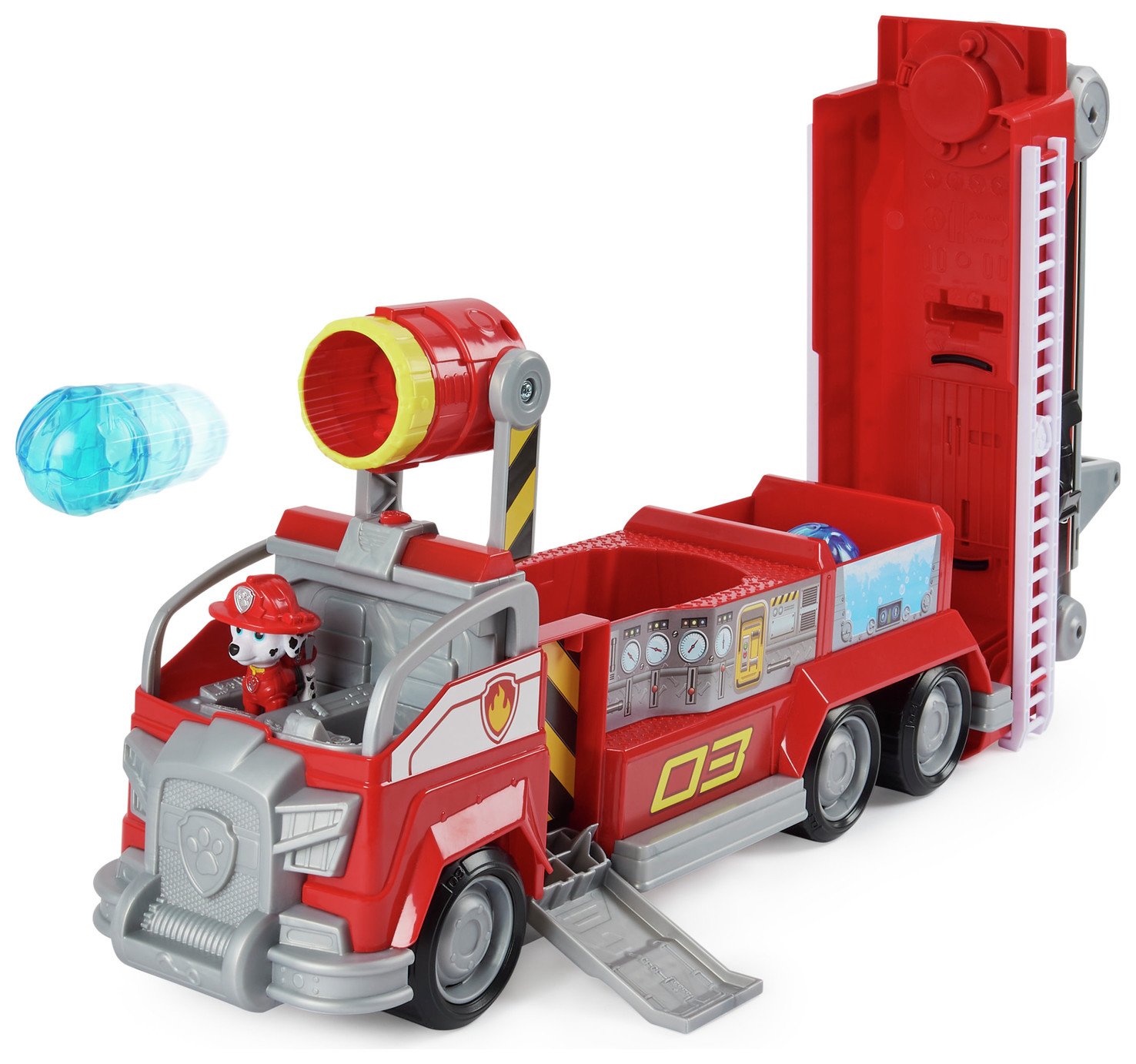 argos paw patrol fire truck