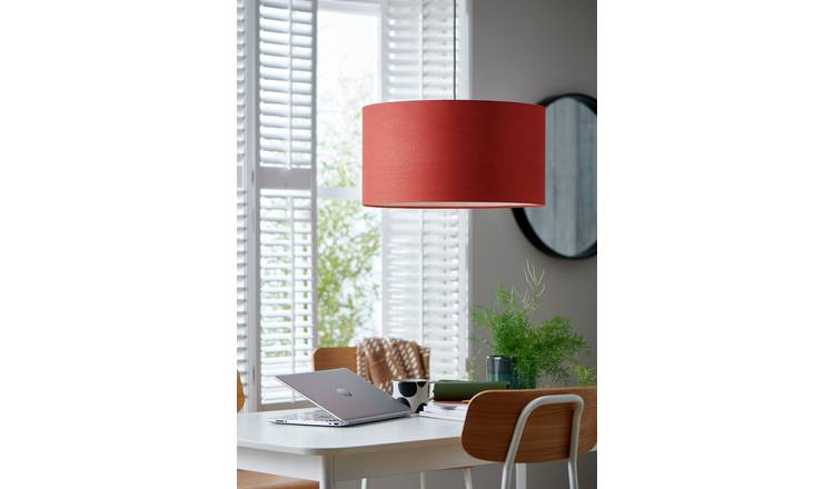 Orange lamp shade deals argos