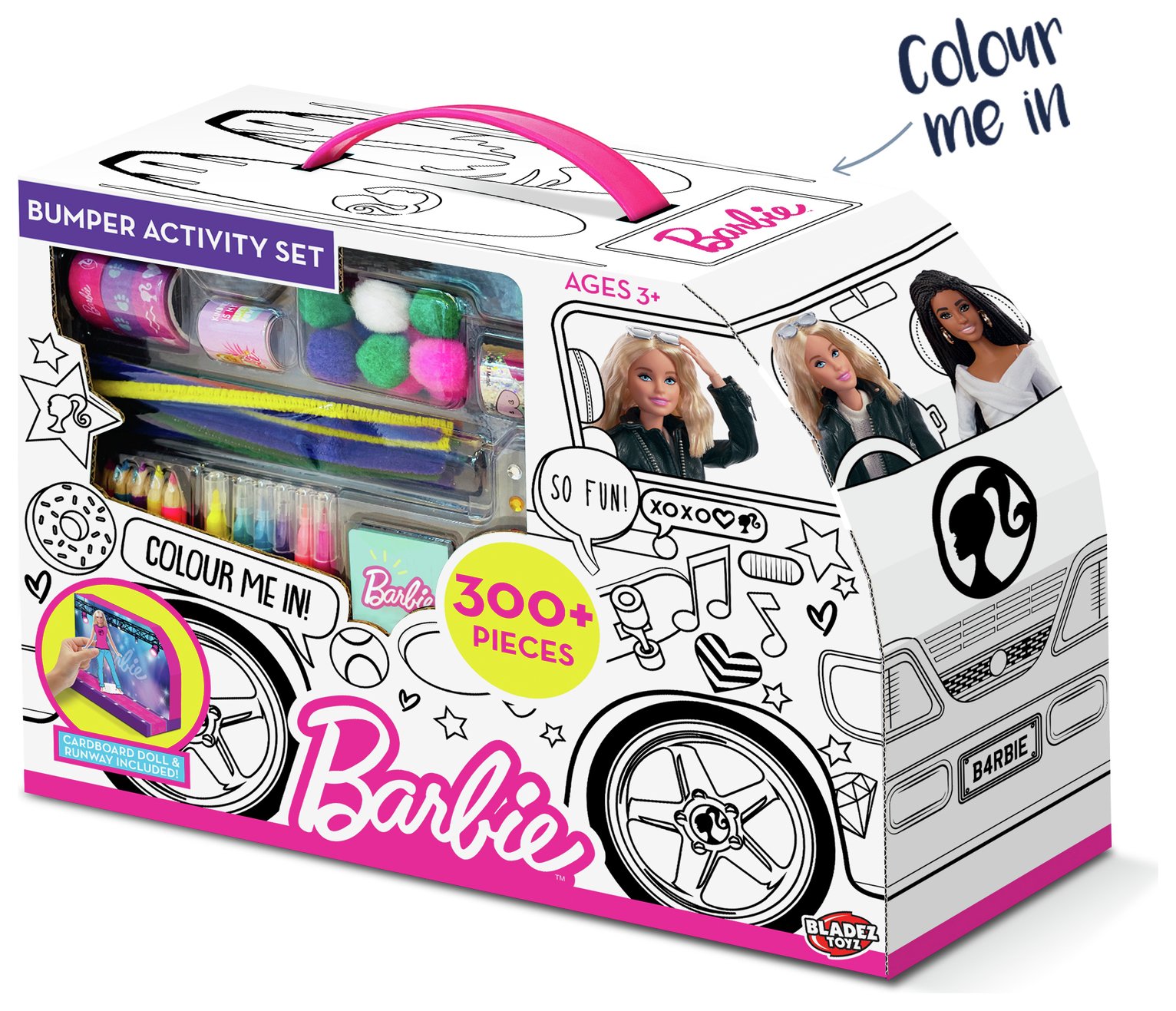 Barbie Campervan Bumper Craft Set