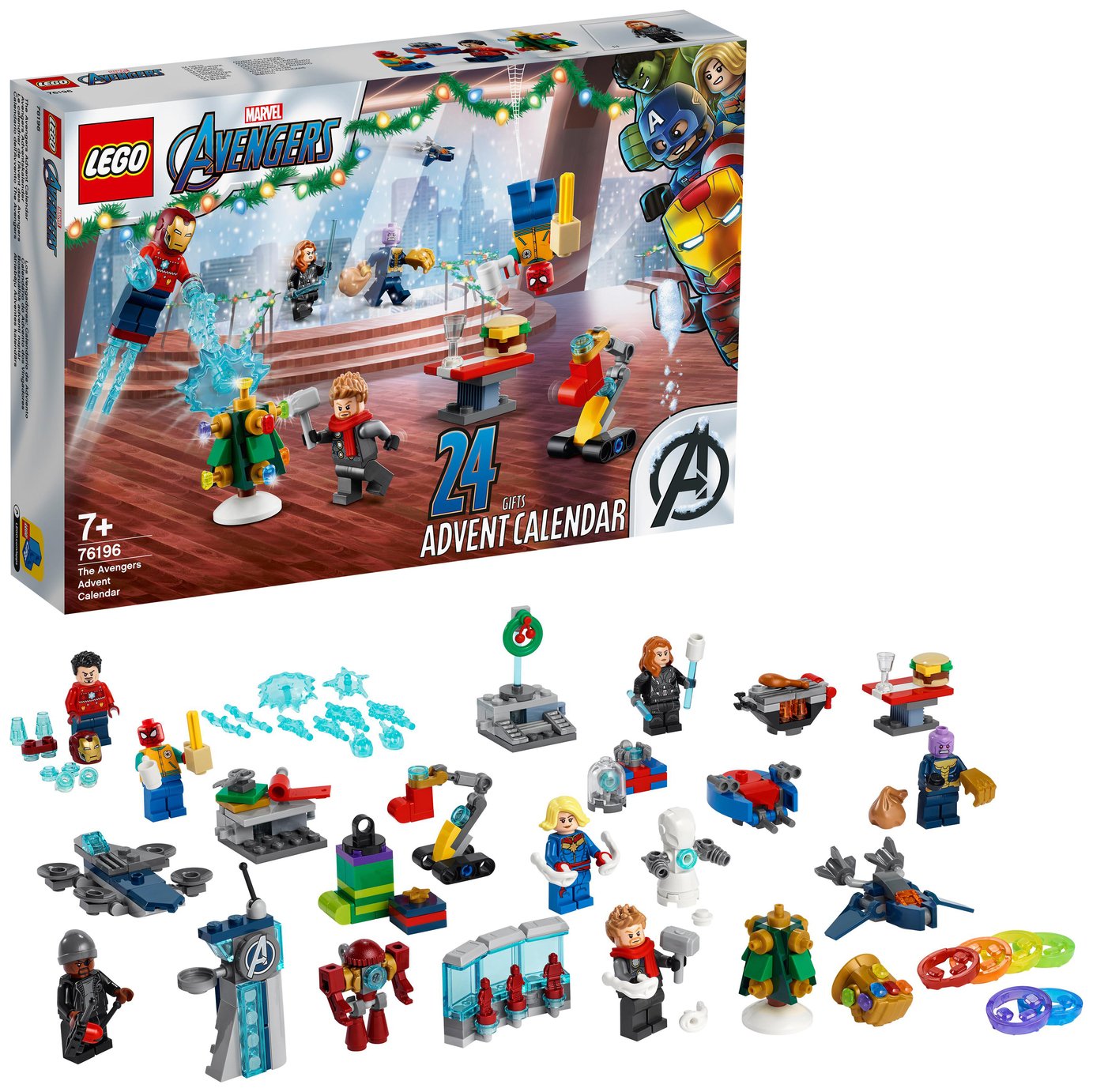 LEGO Marvel The Avengers Advent Calendar Building Set 76196 review