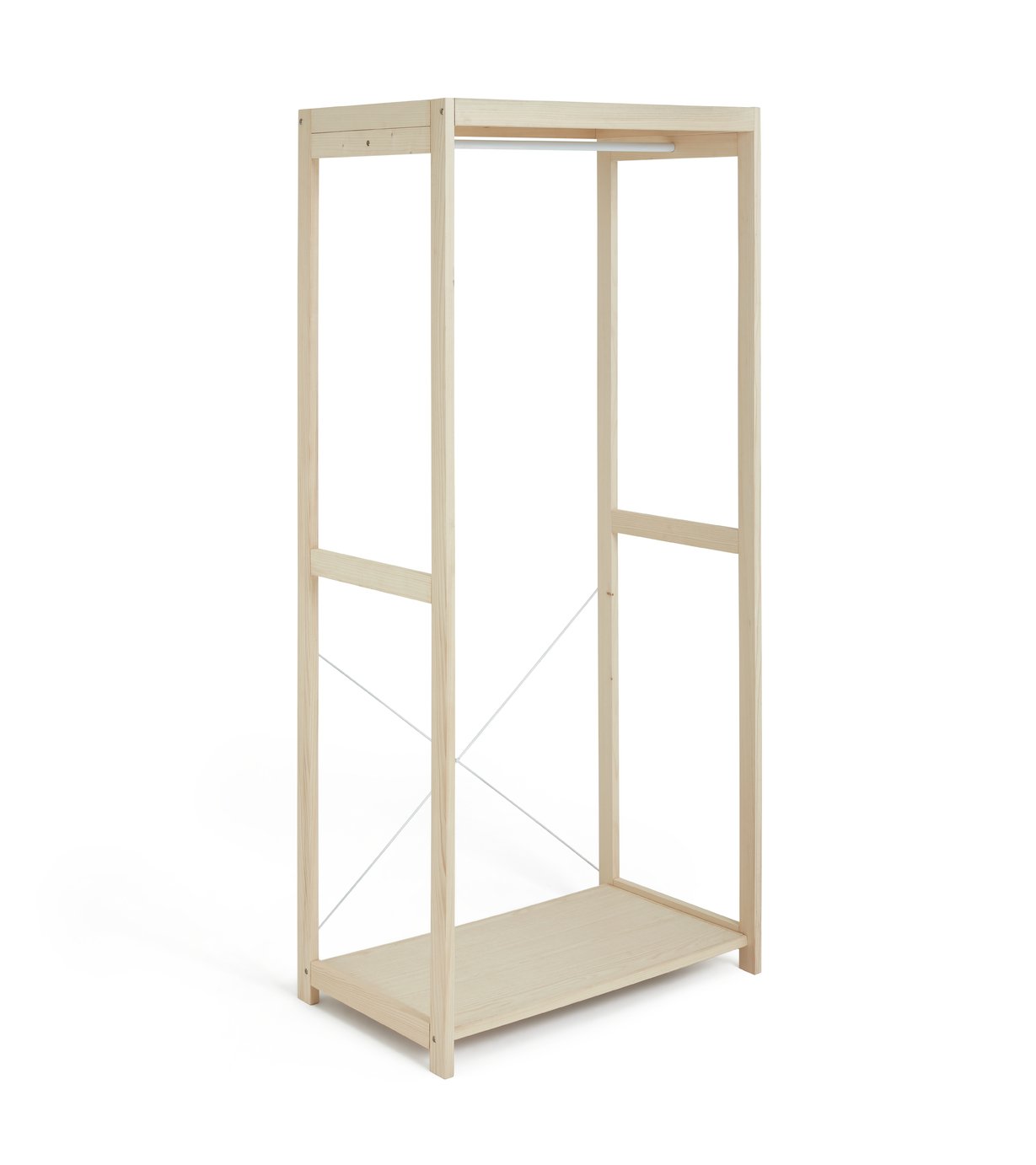 Habitat Flicka Open Single Rail Wardrobe review | 8.9 / 10