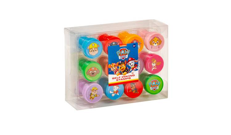 Totum Paw Patrol Self Inking Stamps Craft Stationery Activity Set - Age 3+