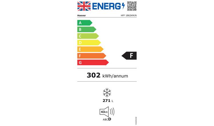 Buy Hoover Hff 1862km N No Frost Tall Freezer Stainless Steel Freezers Argos