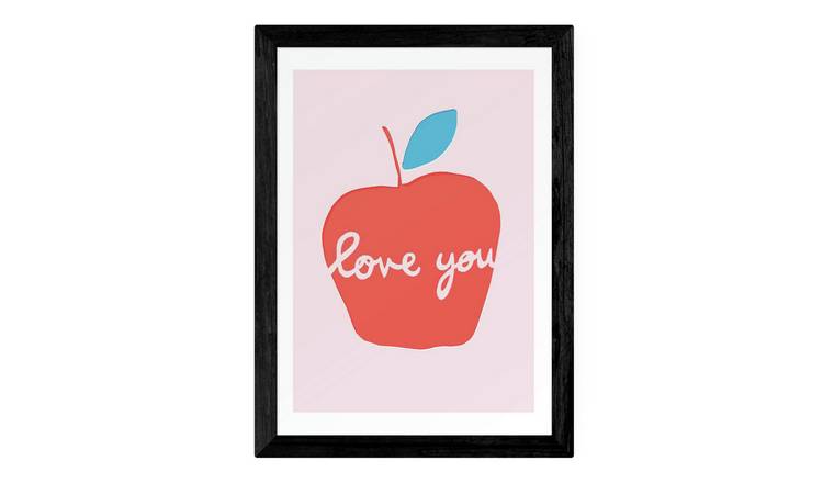 EEP Francesca Iannaccone Apple Love Framed Print - A1
