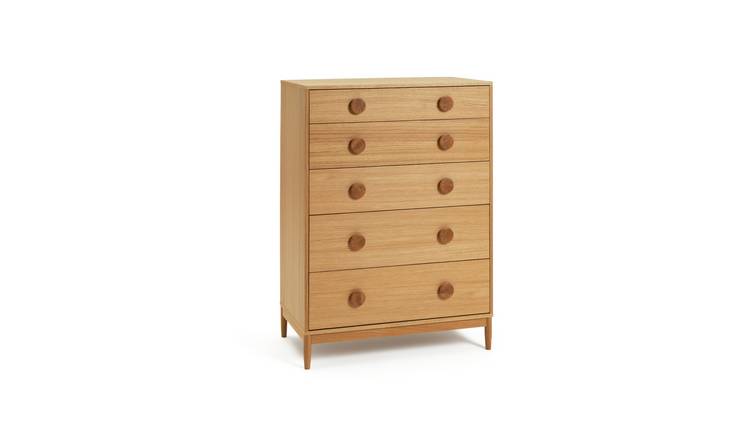 Oak deals drawers argos