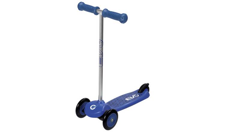 EVO Move and Groove 3 Wheel Scooter - Blue