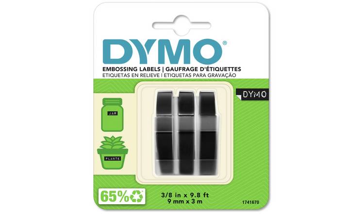 Dymo Black Labels - Set Of 3 