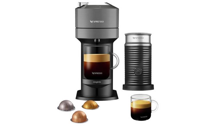 Buy Nespresso Vertuo Next Pod Coffee Machine Bundle Magimix Grey, Coffee  machines