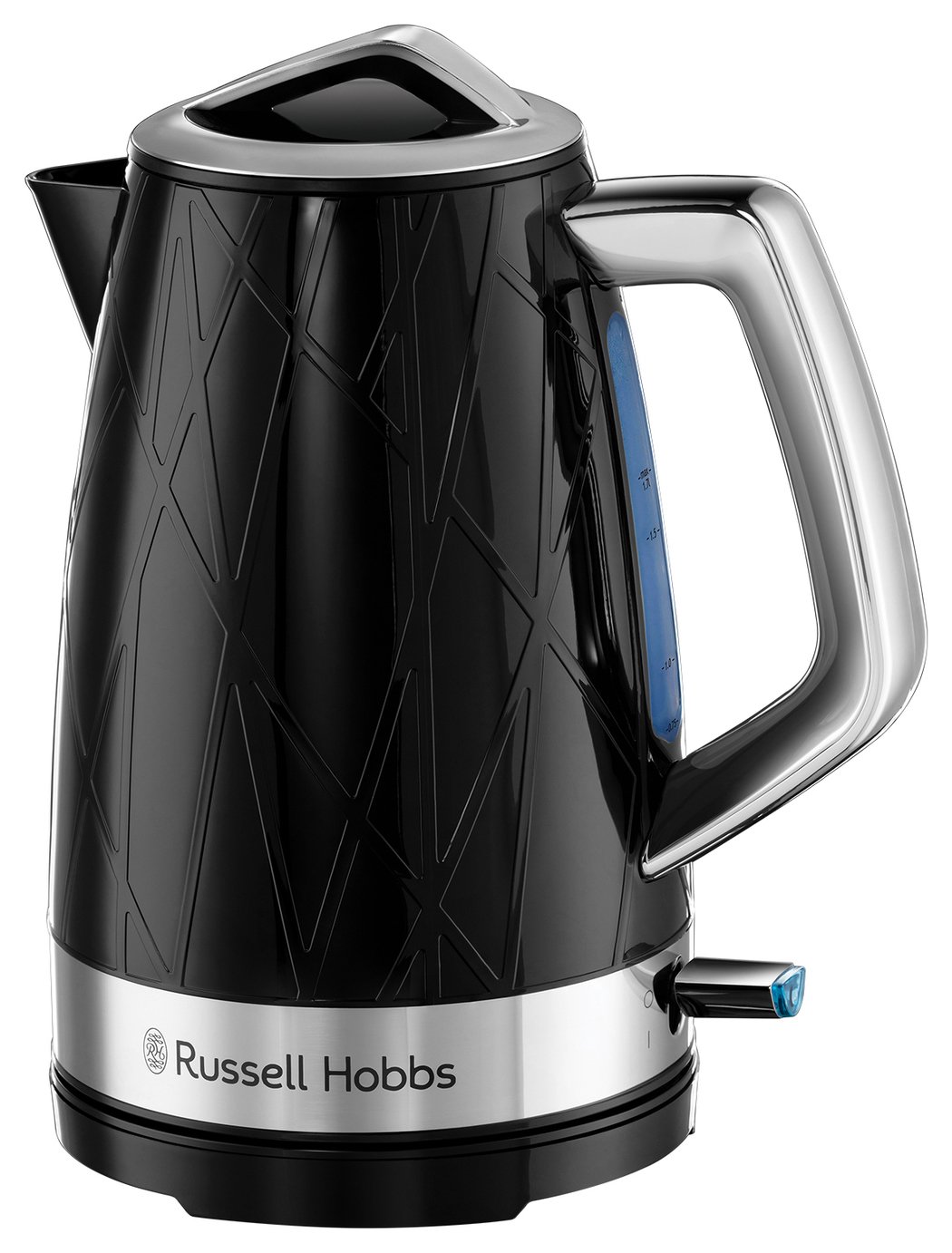 Russell Hobbs Structure Black Plastic Kettle 28081