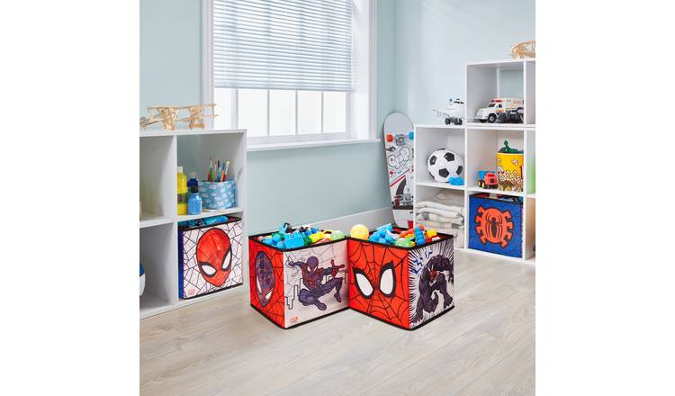 Spider-Man Set of 4 Canvas Boxes