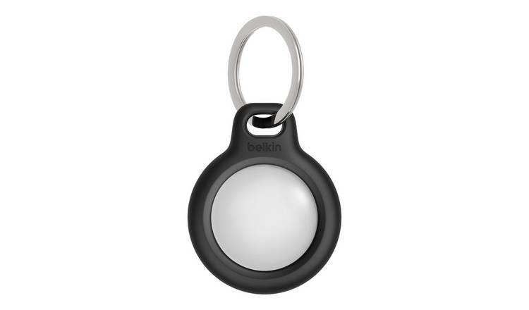 Belkin AirTag Holder With Key Ring  - Black