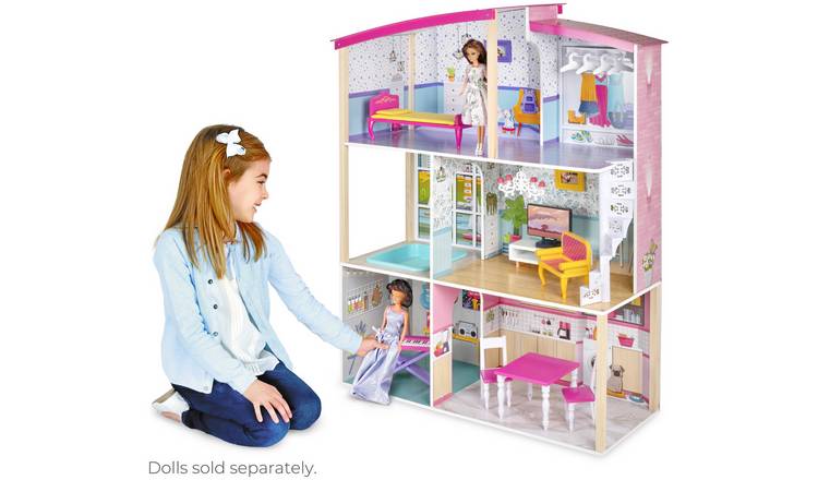 Jupiter wooden 2024 doll house