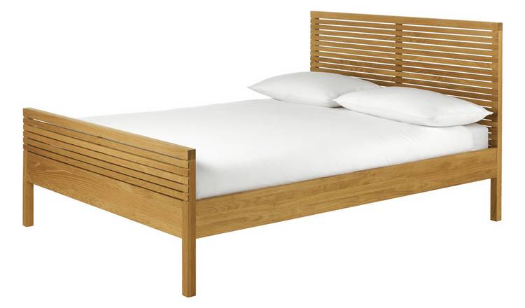 Argos double deals wooden bed frame