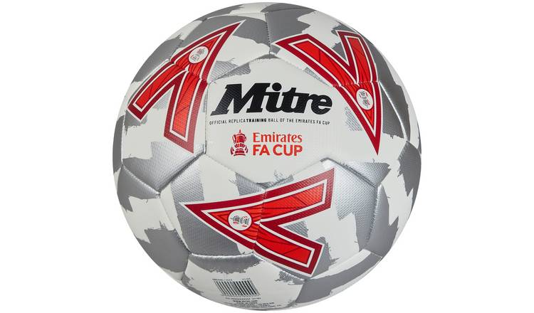 Mitre FA Cup Size 4 Football - White