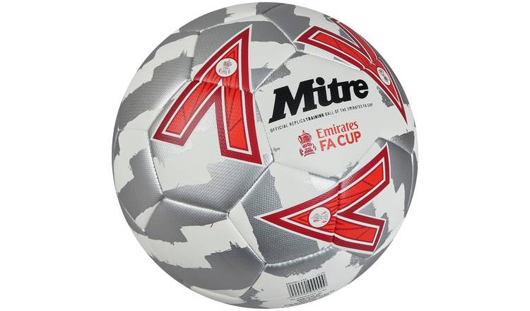 Buy Mitre FA Cup Size 4 Football White Footballs Argos