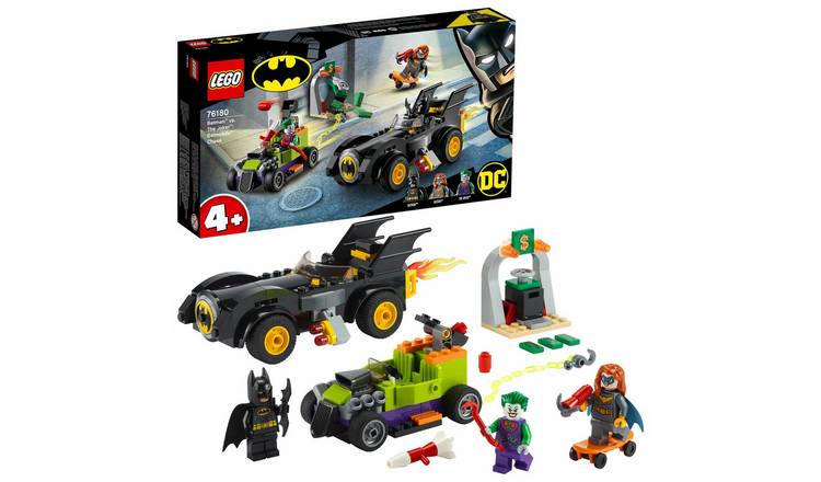 LEGO DC 4+ Batman v The Joker: Batmobile Chase Toy Car 76180
