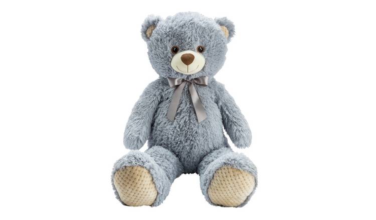 Buy 100cm Bear Soft Toy Grey Teddy bears and soft toys Argos