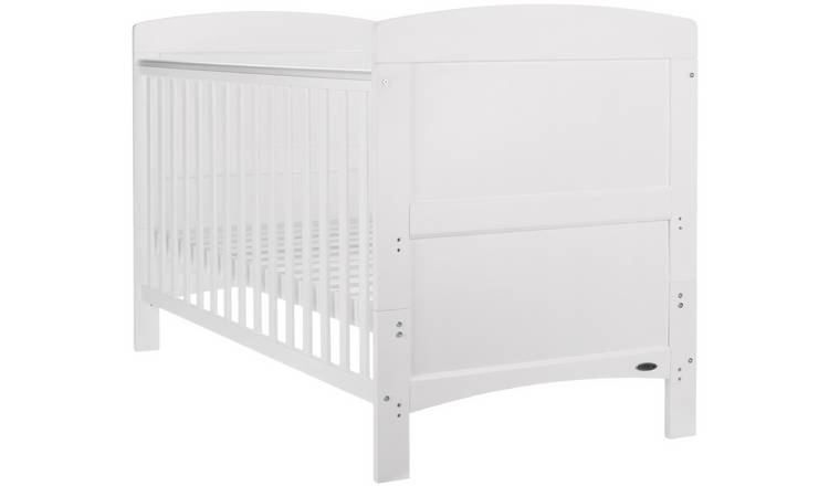 Obaby grace store cot bed white