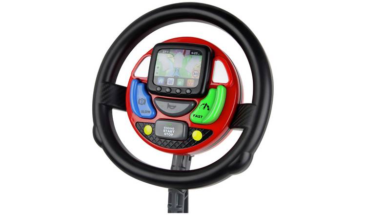 Sat nav store steering wheel