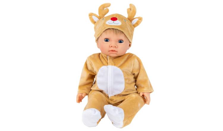 Tiny Treasures Reindeer Dolls Outfit Set