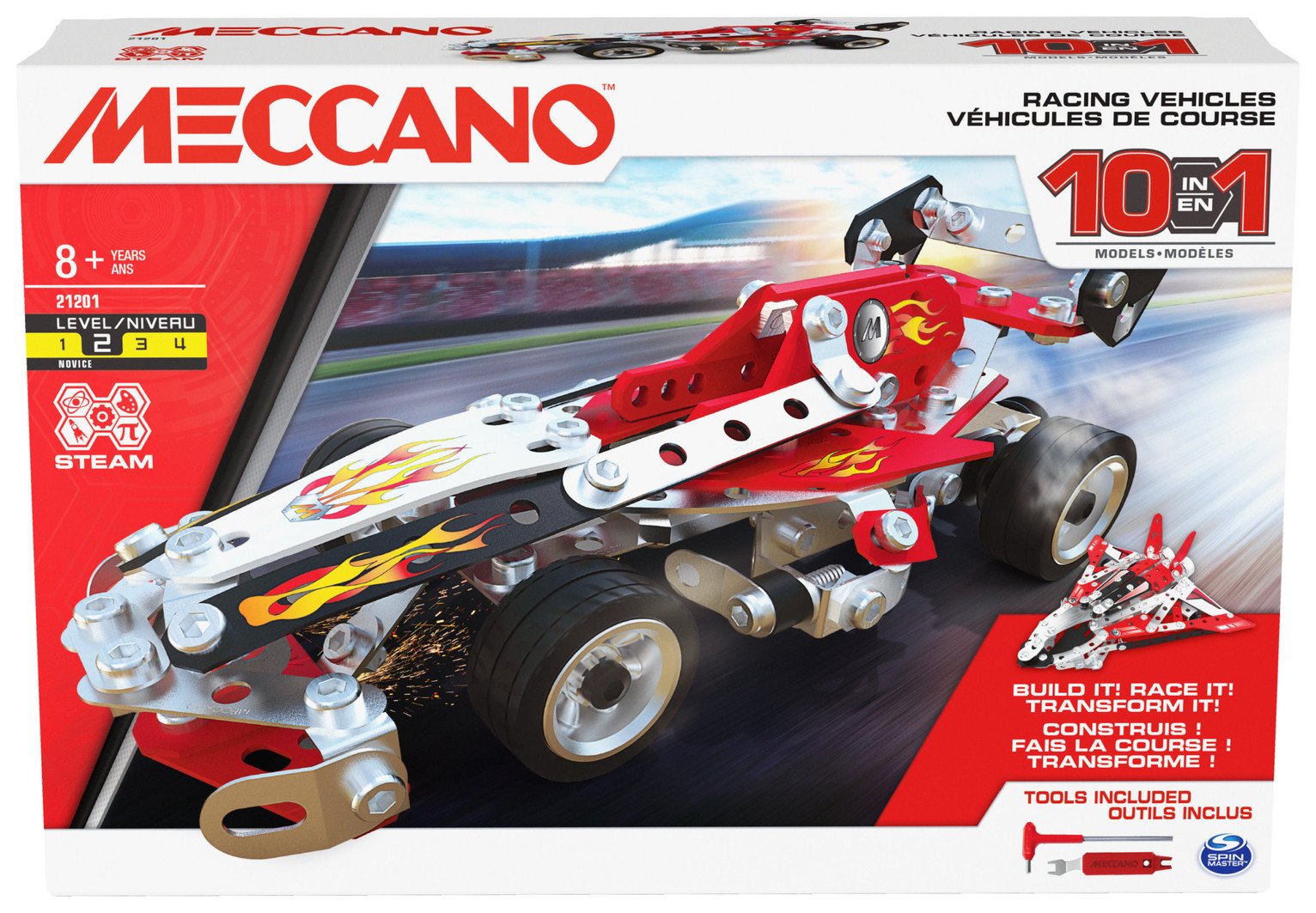 Meccano 10 Multi Model Racing Vehicles Set review