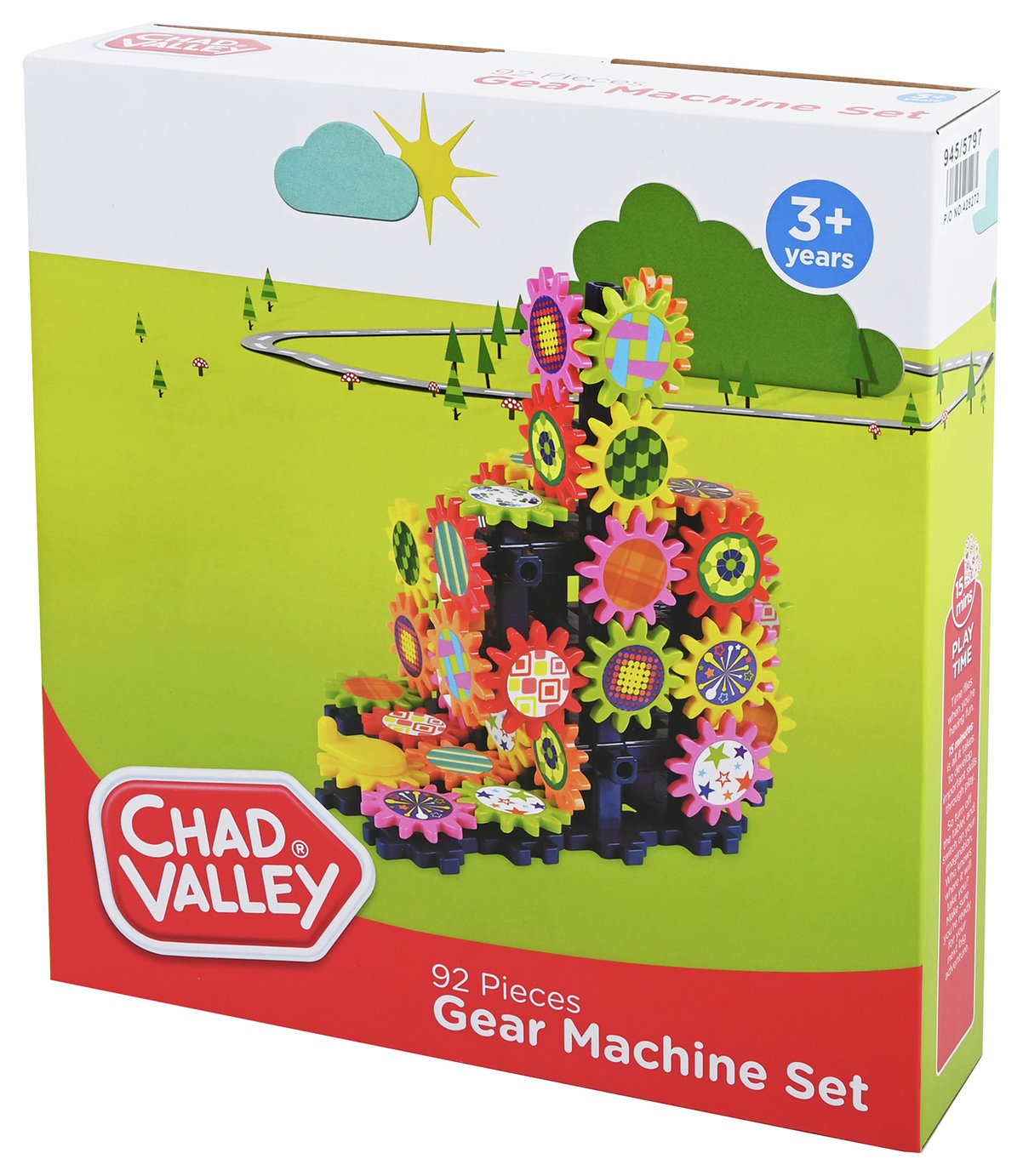 Chad Valley 92 Piece Gear Machine Set