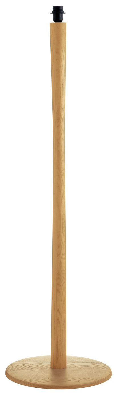 Habitat Pole Floor Lamp Base Only - Oak