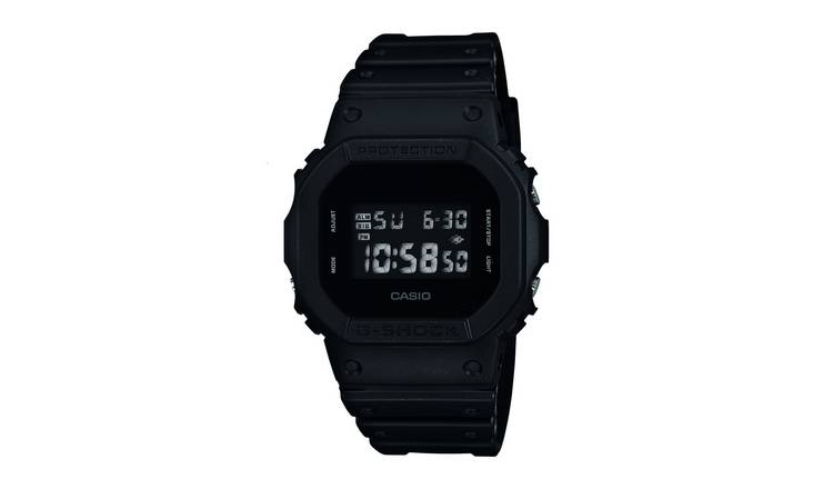 Casio G-Shock Men's Digital Black Resin Strap Watch