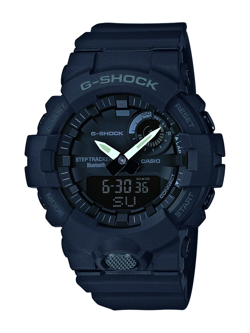 Casio G-SHOCK Men's Black Resin Strap Steptracker Watch