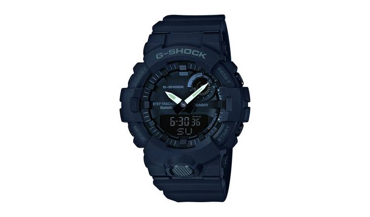 Casio G-Shock Men's Black Resin Strap Steptracker Watch