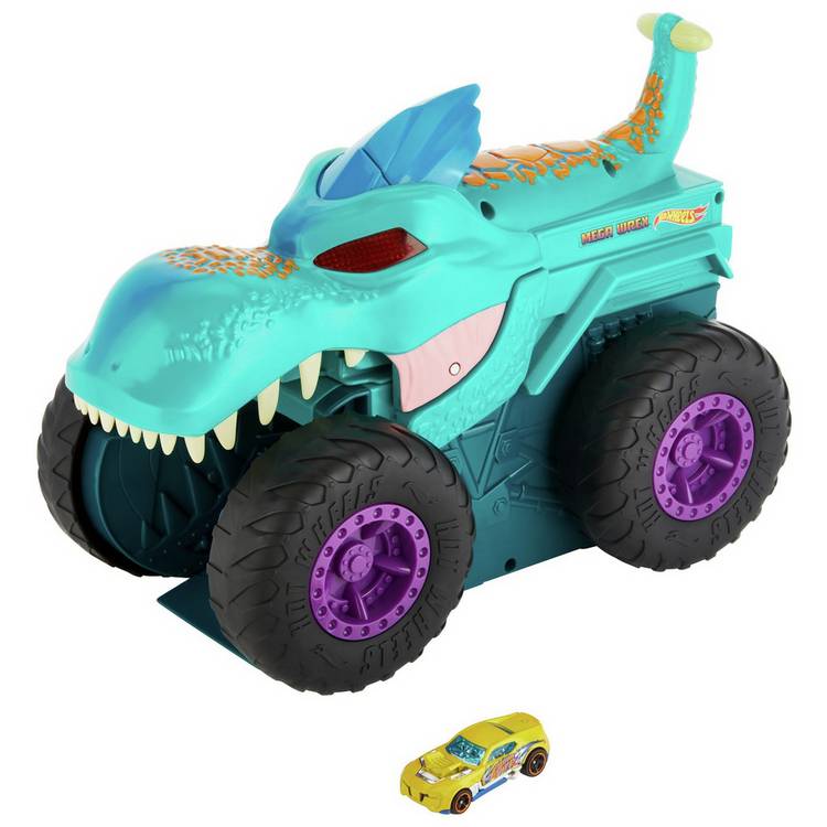 Hot Wheels Monster Trucks Car Chompin' Mega-Wrex Vehicle 0