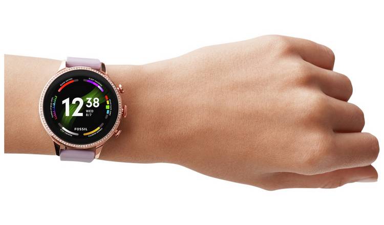 Fossil women's touchscreen store smartwatch