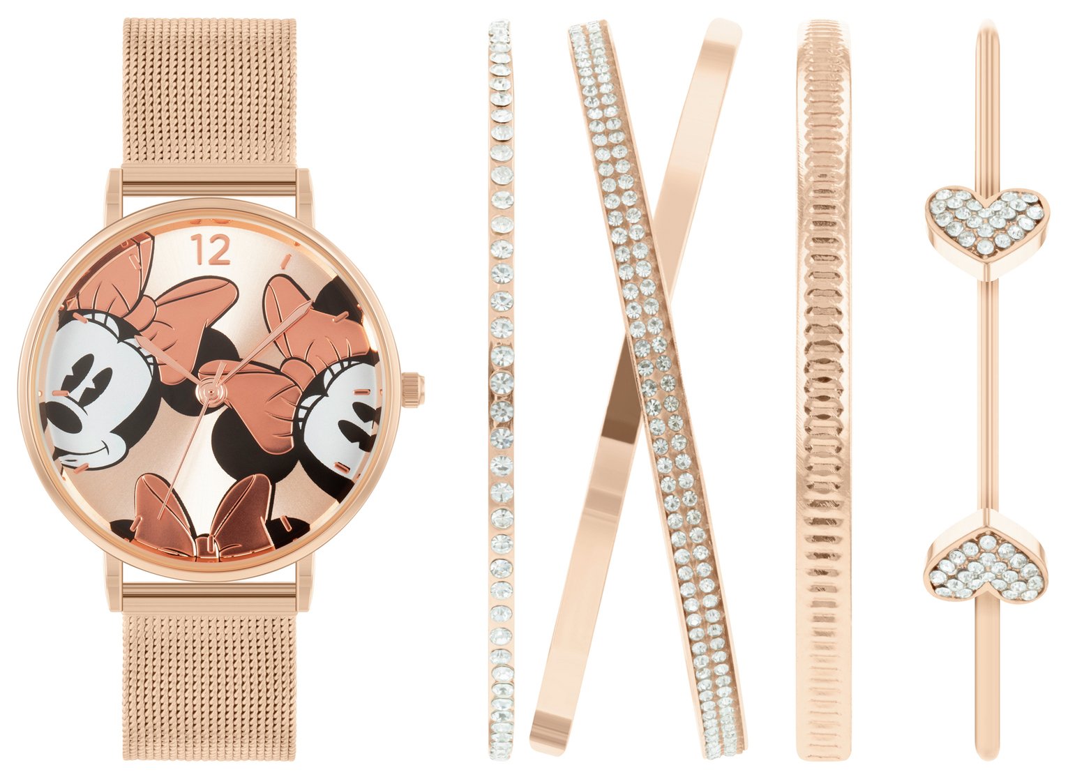 Disney Minnie Mouse Rose Gold Watch Set review | 8.8 / 10